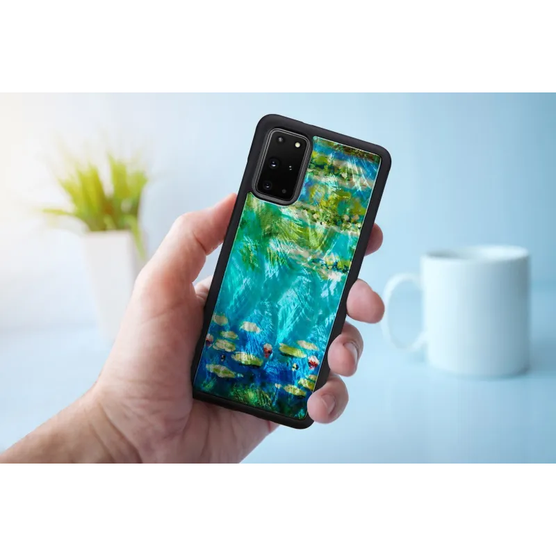 iKins case for Samsung Galaxy S20+ water lilies black