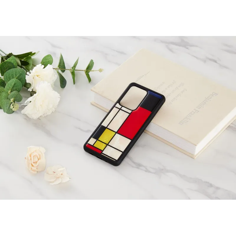 iKins case for Samsung Galaxy S20 Ultra mondrian black