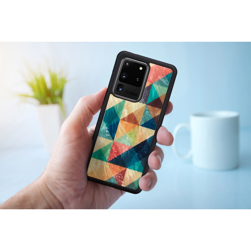 iKins case for Samsung Galaxy S20 Ultra mosaic black