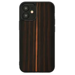 MAN&WOOD case for iPhone 12 mini ebony black