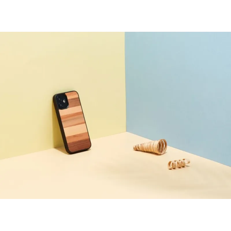 MAN&WOOD case for iPhone 12 mini sabbia black