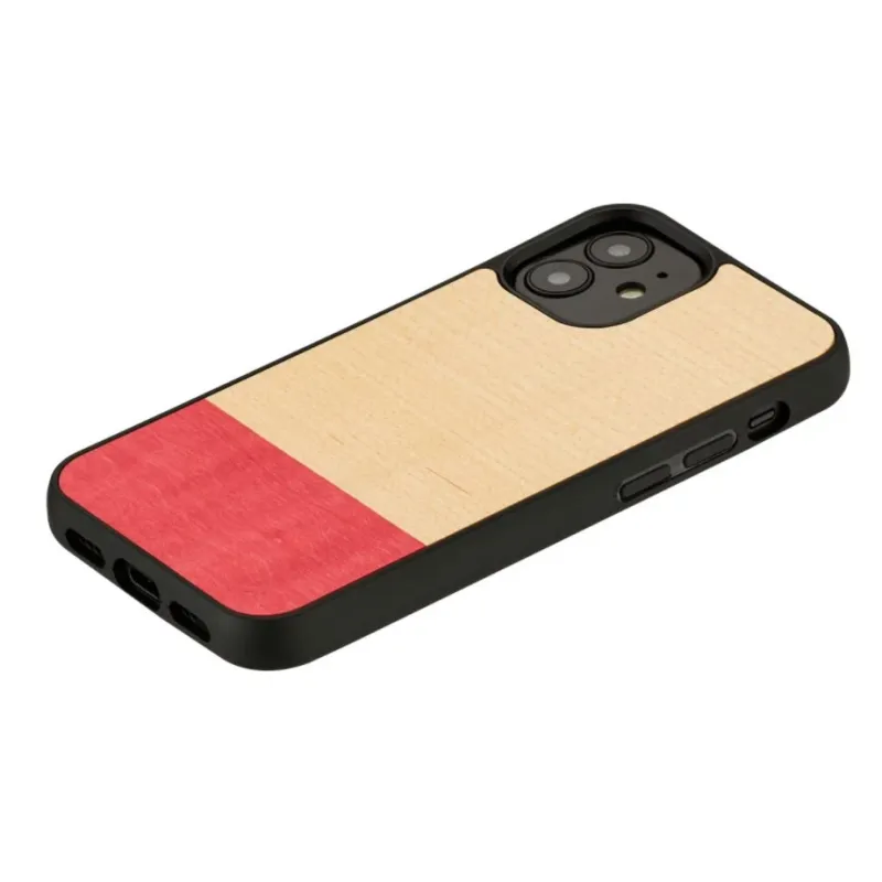 MAN&WOOD case for iPhone 12 mini miss match black