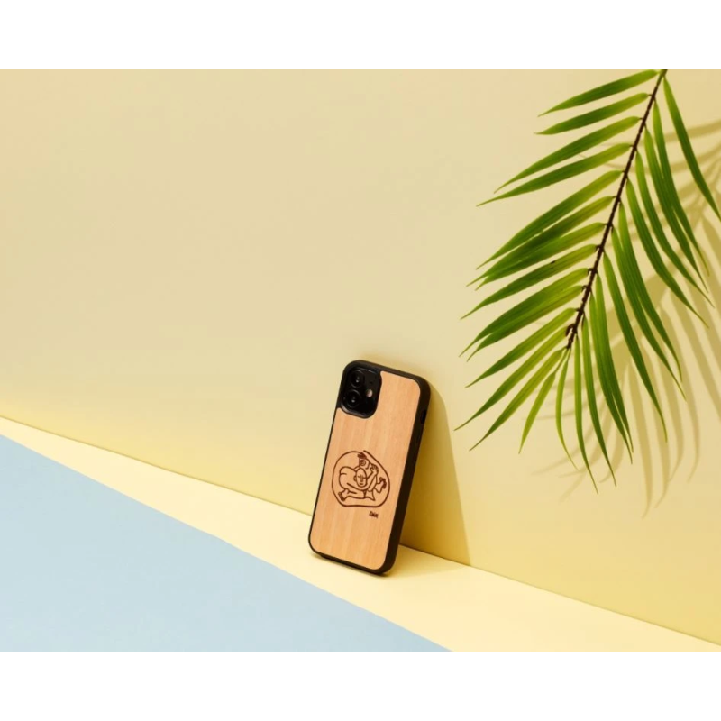 MAN&WOOD case for iPhone 12 mini child with fish