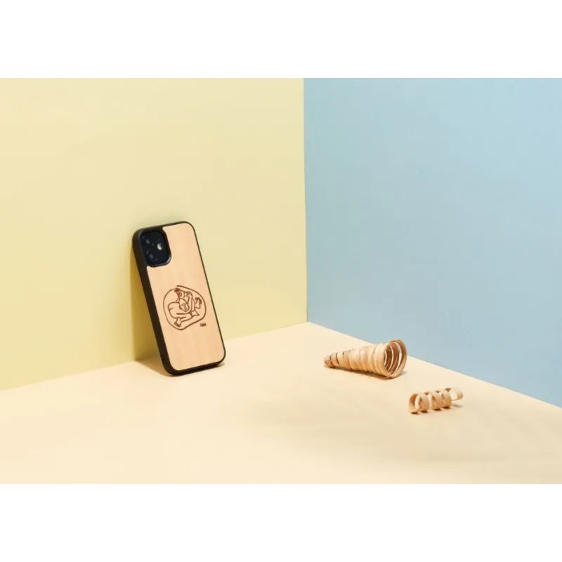 MAN&WOOD case for iPhone 12 mini child with fish