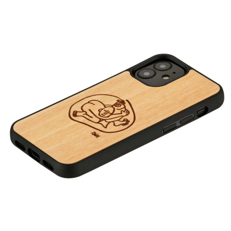 MAN&WOOD case for iPhone 12 mini child with fish
