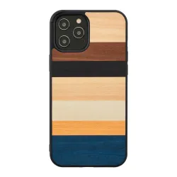 MAN&WOOD case for iPhone 12-12 Pro province black