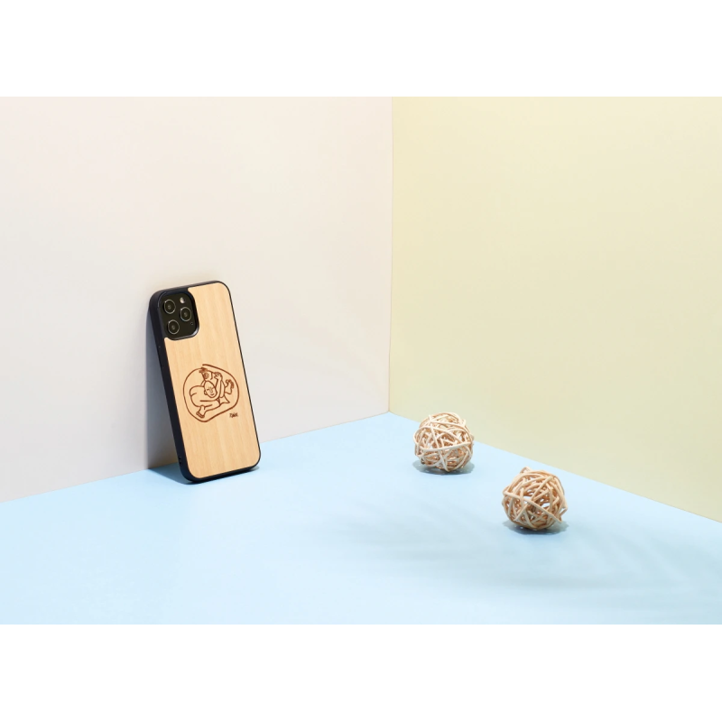 MAN&WOOD case for iPhone 12-12 Pro child with fish