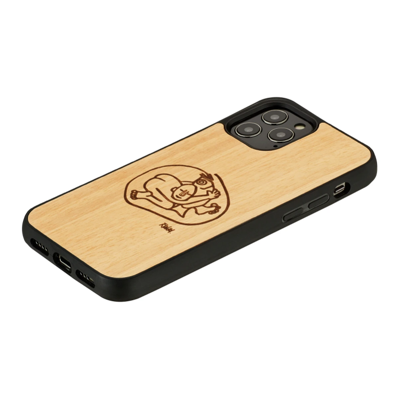 MAN&WOOD case for iPhone 12-12 Pro child with fish