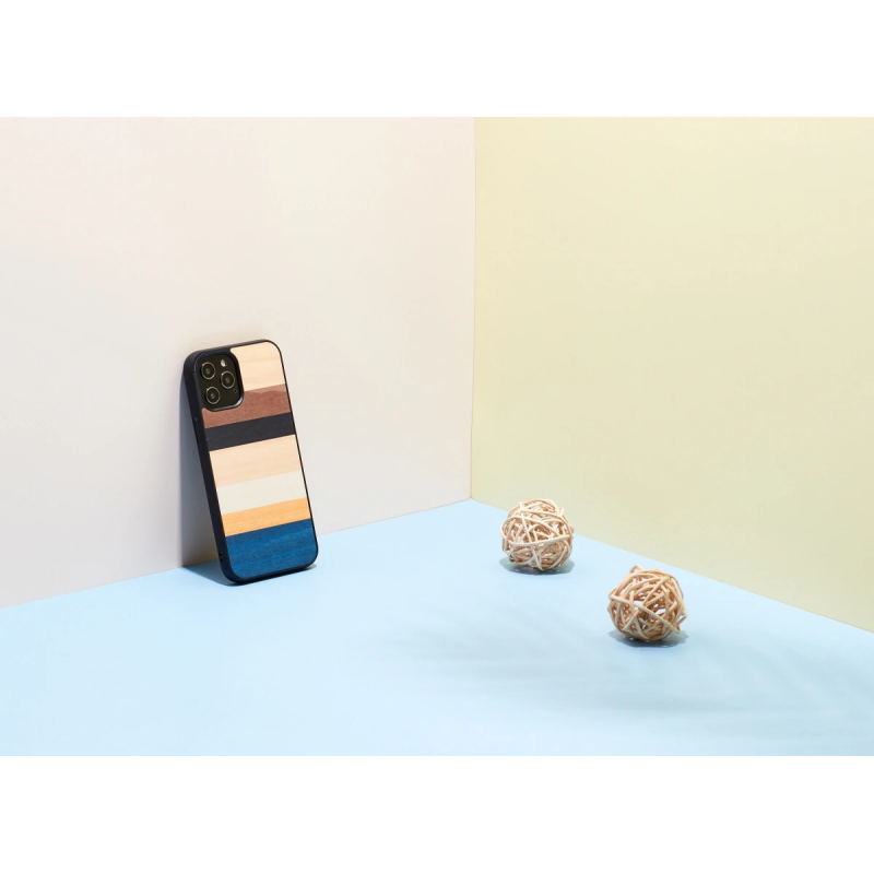 MAN&WOOD case for iPhone 12 Pro Max province black