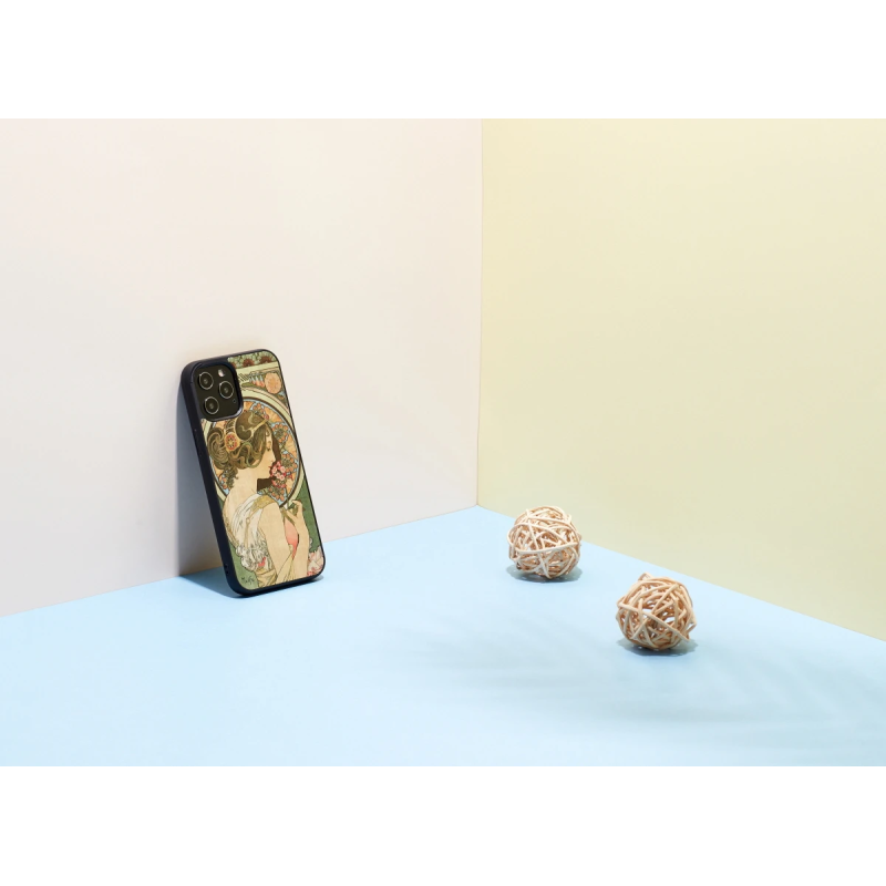 MAN&WOOD case for iPhone 12 Pro Max primrose black