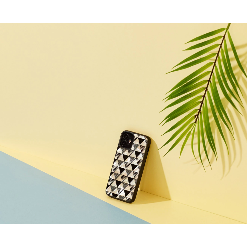 iKins case for Apple iPhone 12 mini pyramid black