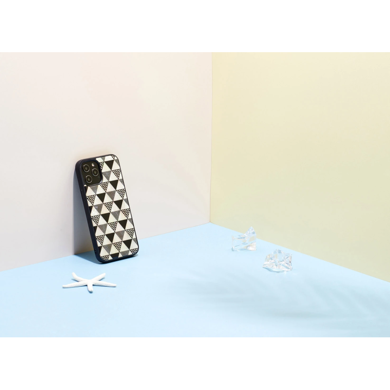 iKins case for Apple iPhone 12-12 Pro pyramid black