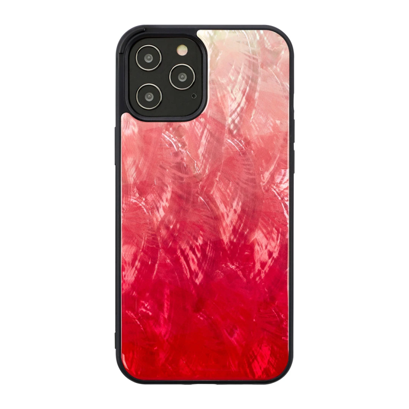 iKins case for Apple iPhone 12-12 Pro pink lake black