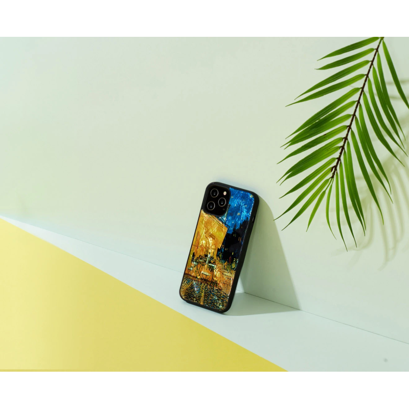 iKins case for Apple iPhone 12-12 Pro cafe terrace black