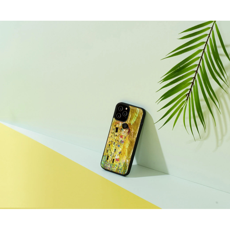 iKins case for Apple iPhone 12-12 Pro kiss black