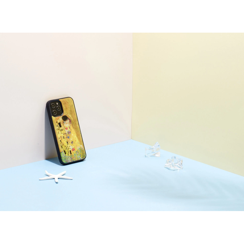 iKins case for Apple iPhone 12-12 Pro kiss black