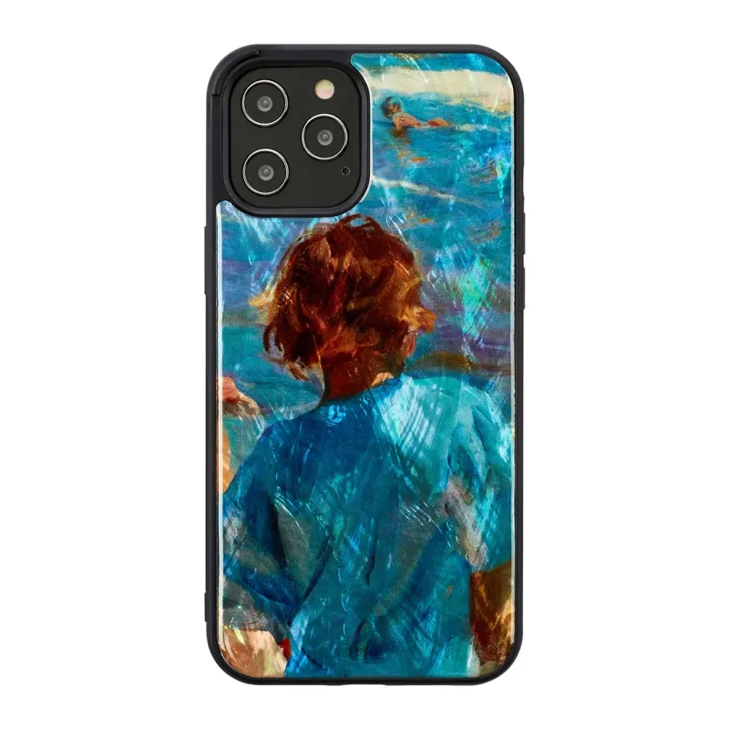 iKins case for Apple iPhone 12-12 Pro children on the beach