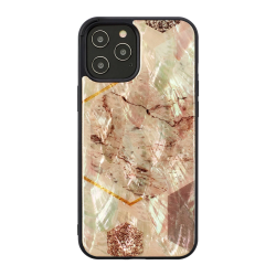 iKins case for Apple iPhone 12-12 Pro pink marble