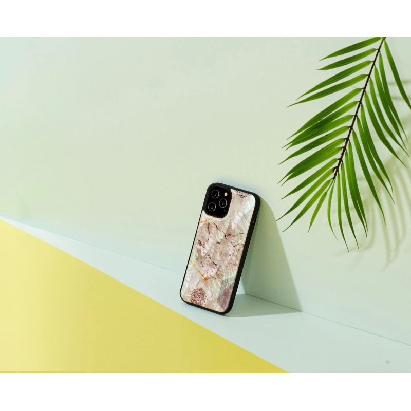 iKins case for Apple iPhone 12-12 Pro pink marble