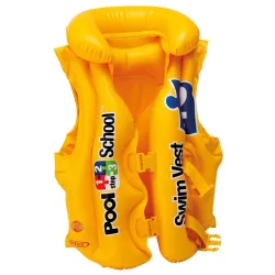 Pool school deluxe swim vest w- collar