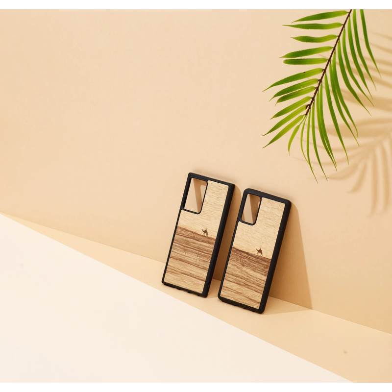 MAN&WOOD case for Galaxy Note 20 terra black