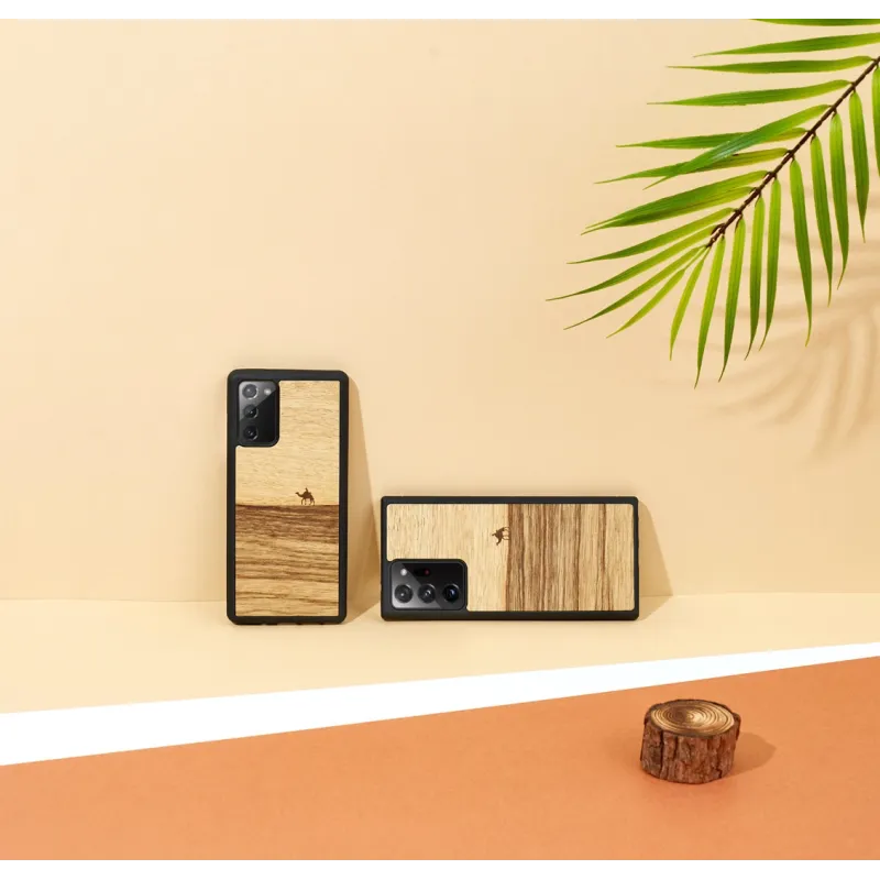 MAN&WOOD case for Galaxy Note 20 terra black