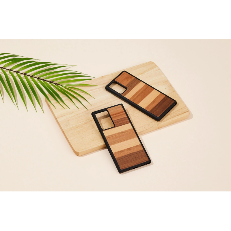 MAN&WOOD case for Galaxy Note 20 sabbia black