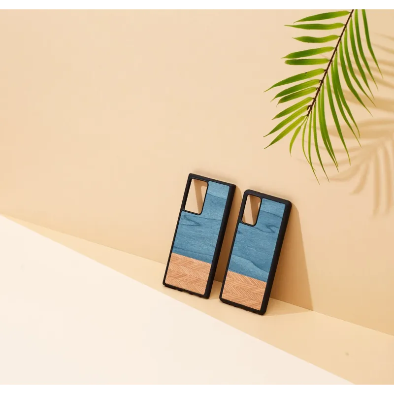 MAN&WOOD case for Galaxy Note 20 denim black