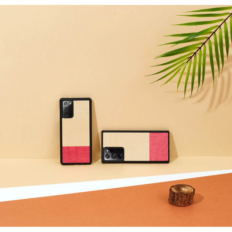 MAN&WOOD case for Galaxy Note 20 miss match black