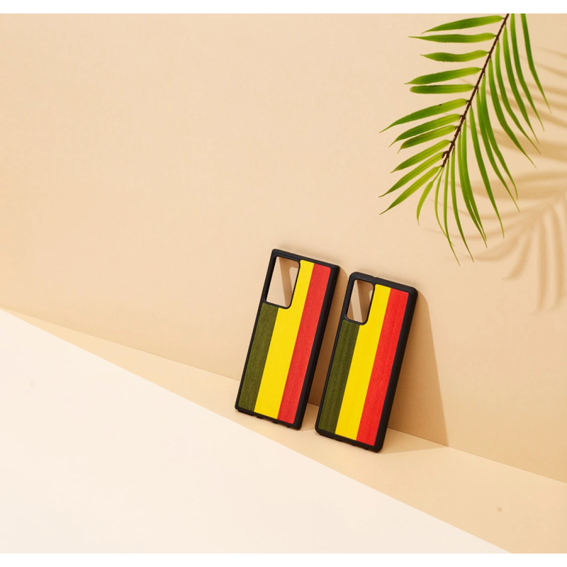 MAN&WOOD case for Galaxy Note 20 reggae black