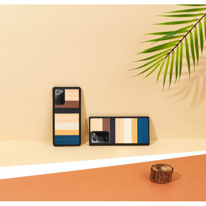 MAN&WOOD case for Galaxy Note 20 province black