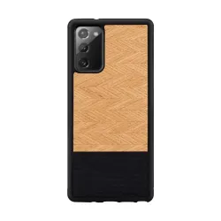 MAN&WOOD case for Galaxy Note 20 herringbone nero black
