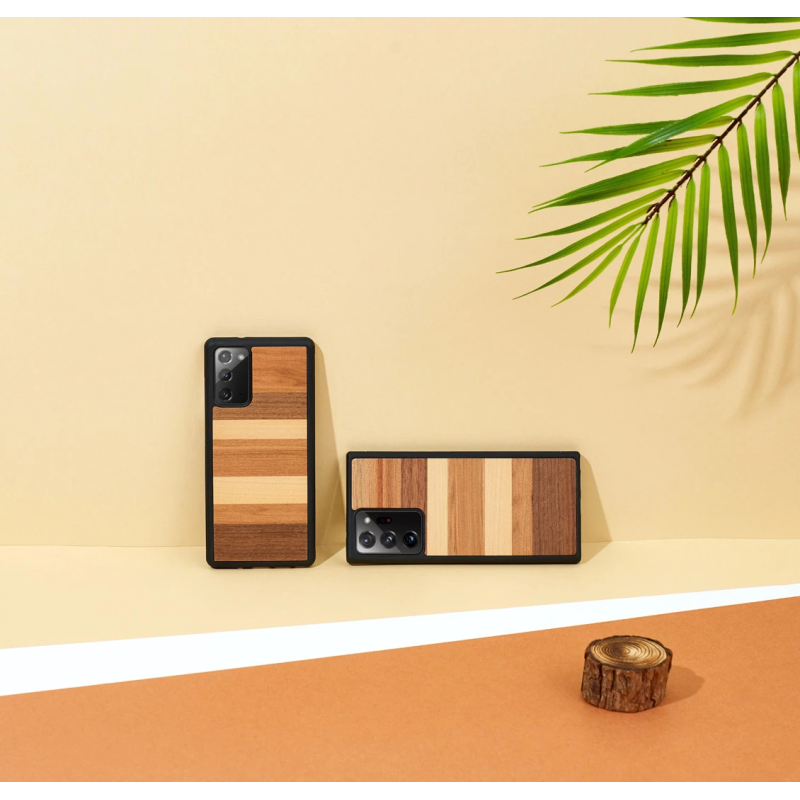 MAN&WOOD case for Galaxy Note 20 Ultra sabbia black