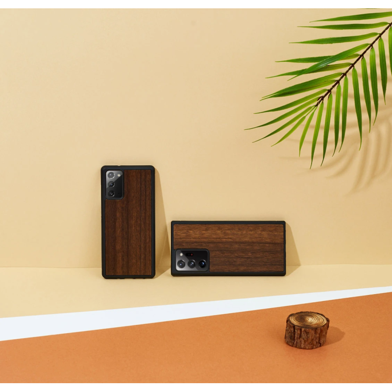 MAN&WOOD case for Galaxy Note 20 Ultra koala black