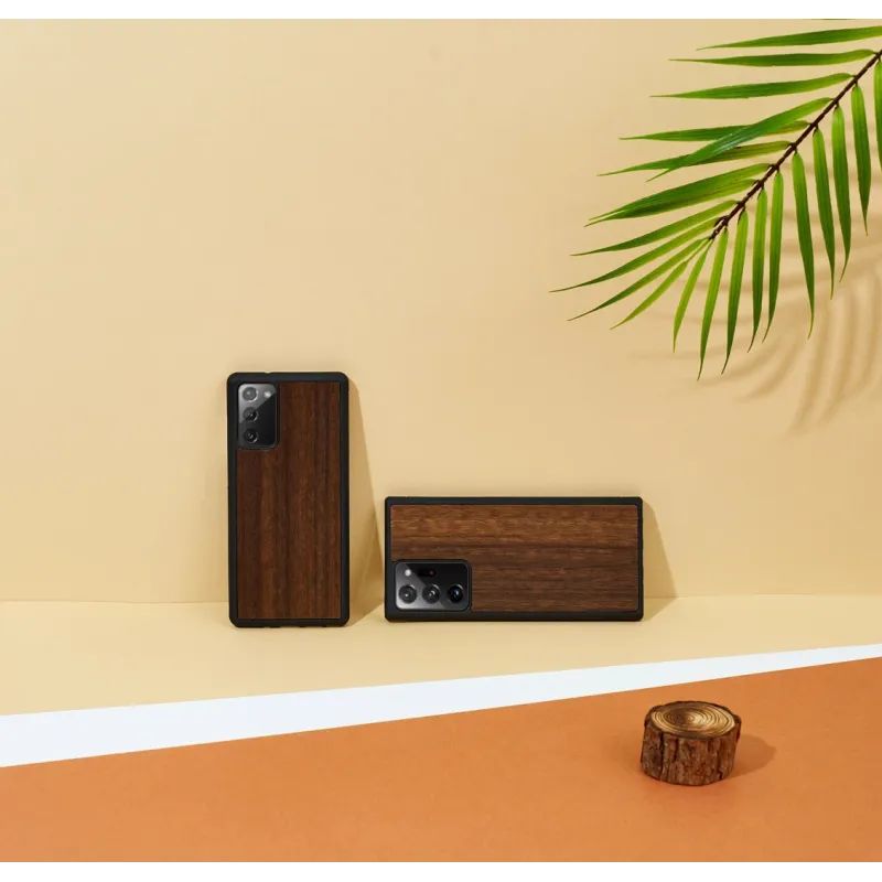 MAN&WOOD case for Galaxy Note 20 Ultra koala black