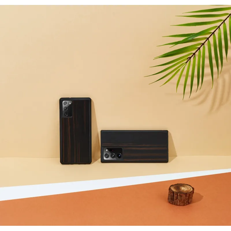 MAN&WOOD case for Galaxy Note 20 Ultra ebony black
