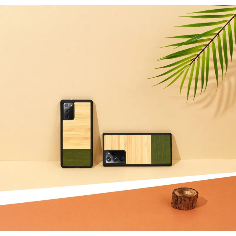 MAN&WOOD case for Galaxy Note 20 Ultra bamboo forest black