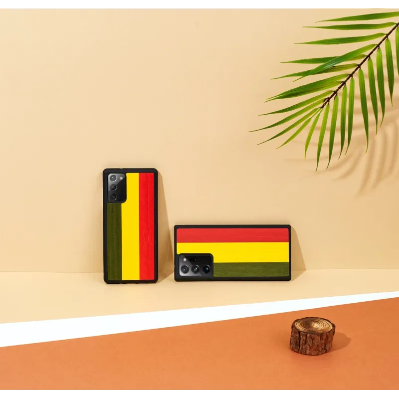 MAN&WOOD case for Galaxy Note 20 Ultra reggae black