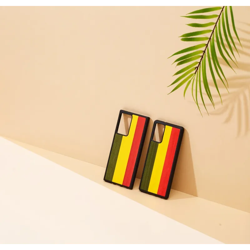 MAN&WOOD case for Galaxy Note 20 Ultra reggae black