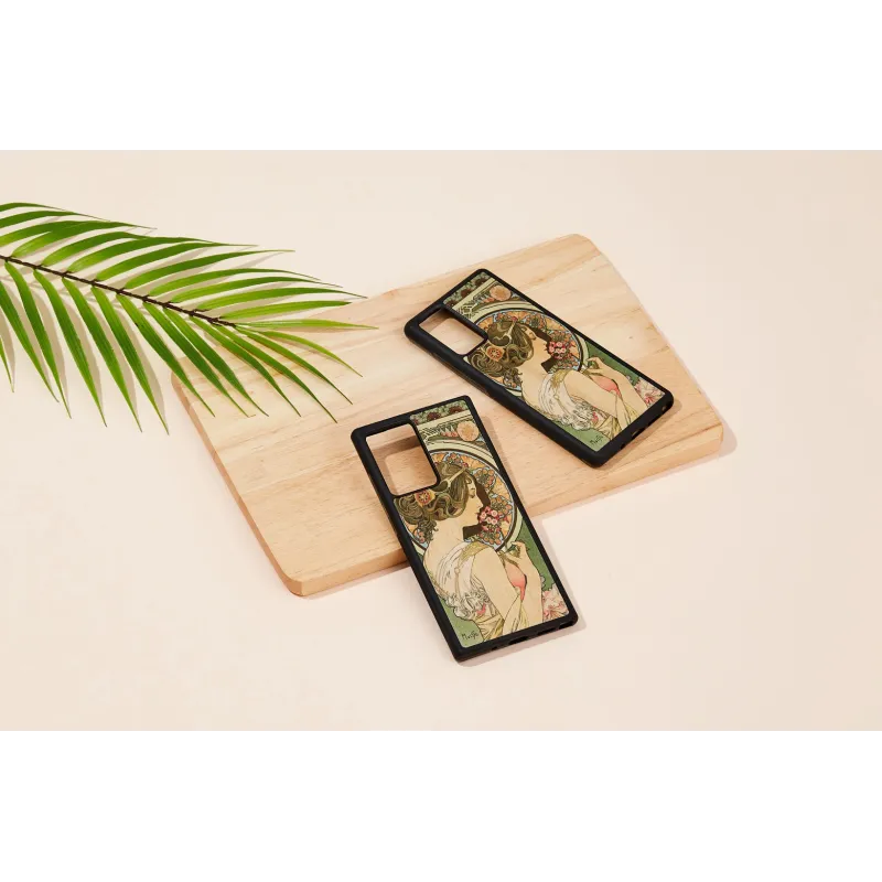 MAN&WOOD case for Galaxy Note 20 Ultra primrose black