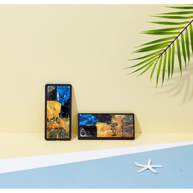 iKins case for Samsung Galaxy Note 20 cafe terrace black