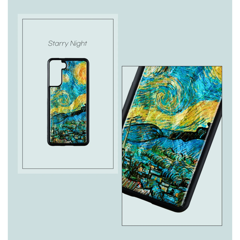 iKins case for Samsung Galaxy S21+ starry night black