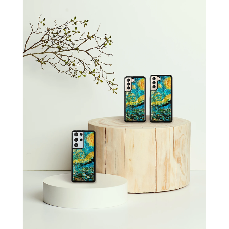 iKins case for Samsung Galaxy S21+ starry night black