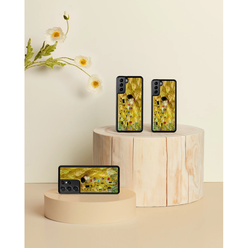 iKins case for Samsung Galaxy S21+ kiss black