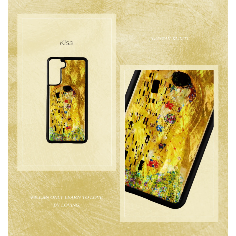 iKins case for Samsung Galaxy S21+ kiss black