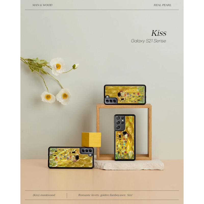 iKins case for Samsung Galaxy S21+ kiss black