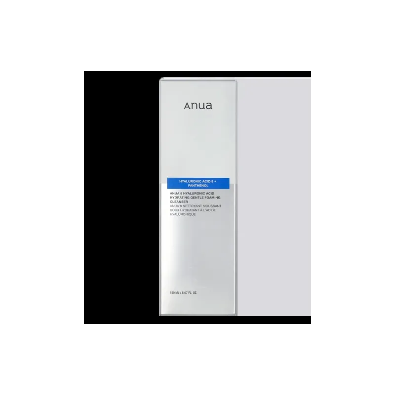 ANUA mitrinošas putas sejas ādas attīrīšanai ar hialuronskābi un pantenolu 150ml