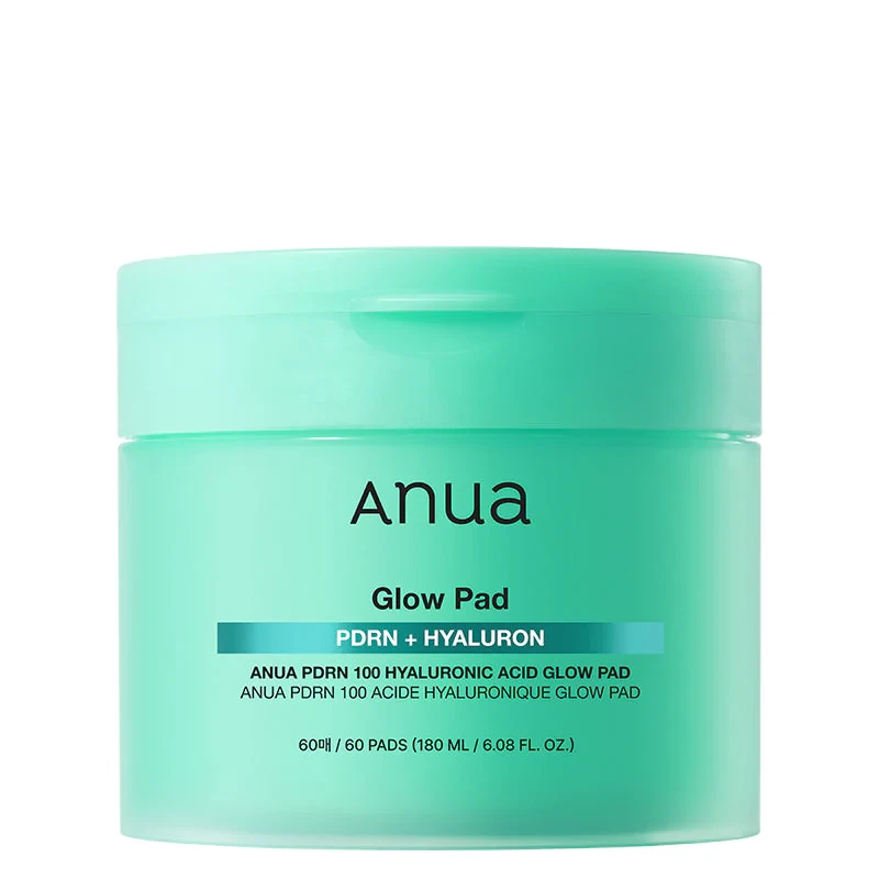 ANUA tonizējoši spilventiņi sejas ādas kopšanai ar hialuronskābi un PDRN 180ml ,60gab,