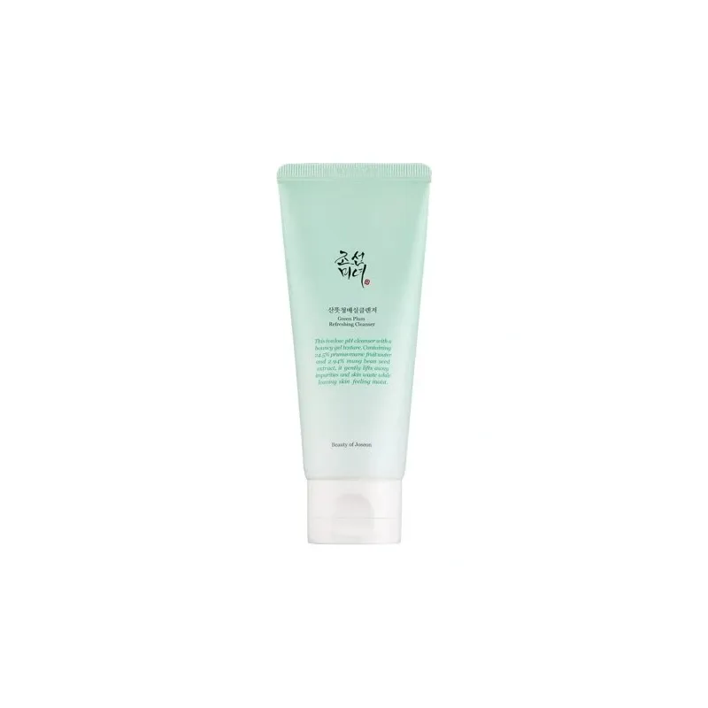 BEAUTY OF JOSEON Green Plum atsvaidzinoša sejas tīrīšanas želeja 100ml