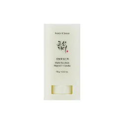 BEAUTY OF JOSEON saules aizsargkrēms - zīmulis SPF50+ PA++++ ar vībotnes un kamēlijas ekstraktu 18g